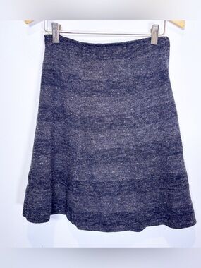 Vintage Pierre Cardin Striped A-line Skirt